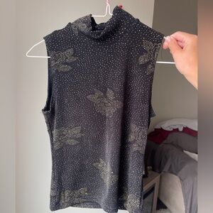 Silk and Satin Elegant Rose Top Small